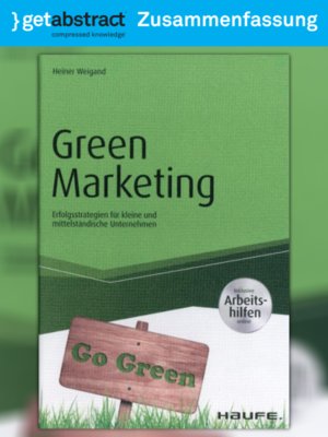cover image of Green Marketing (Zusammenfassung)